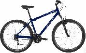 Велосипед горный SKIF MTB HT 27,5 3x7 2022, 19" темно-синий/серебристый