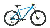 Велосипед горный Forward Sporting XX D d-27,5 1x9 (2022) 17" синий/желтый