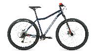 Велосипед горный Forward Sporting X d-29 1x9 (2021) 17"темно-синий/красный