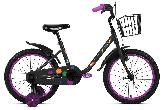 Велосипед детский Forward Barrio 14 (2023) черный