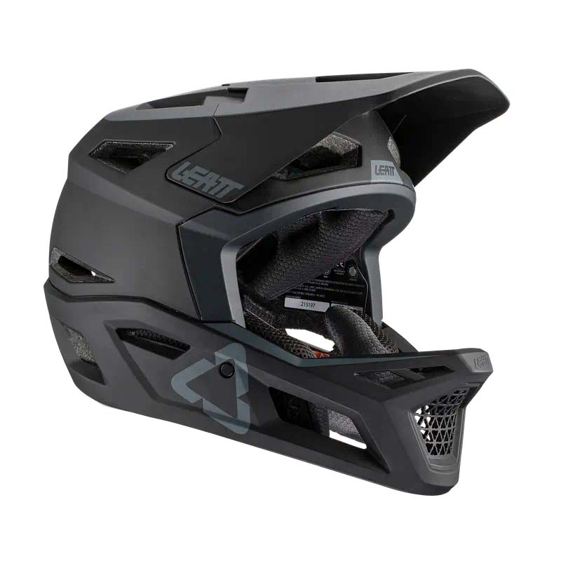 Велошлем Leatt MTB Gravity 4.0 Helmet (Stealth, M, 2023 (1023013701))