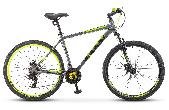 Велосипед горный Stels Navigator 900 MD d-29 3х7 19" серый/желтый