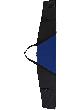 Чехол для горных лыж EKUD "SKI BAG", 180см, сине-черный