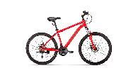 Велосипед горный Forward Hardi 2.0 D d-26 3x7 (2022) 16" красный