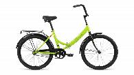 Велосипед складной Altair City d-24 1x1 (2023) 16" зеленый/серый