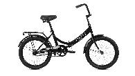 Велосипед складной Altair City d-20 1x1 (2022) 14" черный/серый