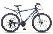 Велосипед горный Stels Navigator 620 (d-26) 3х7 (2022) 14" темно-синий