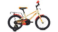 Велосипед детский Forward Meteor 16 (2021) серый/оранжевый