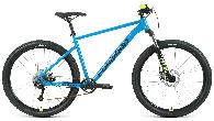 Велосипед горный Forward Sporting XX d-27,5 1x9 (2021) 17" синий/желтый