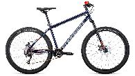 Велосипед горный Forward Sporting X d-27,5 1x9 (2021) 17" темно-синий/красный