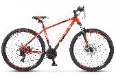 Велосипед горный Stels Navigator 930 MD d-29 3х8 16,5" неоновый-красный/чёрный
