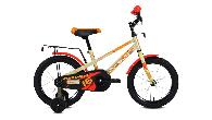 Велосипед детский Forward Meteor d-16 1x1 (2022) серый/оранжевый