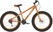Велосипед фэтбайк Black One Monster d-20 1х6 (2022) 11" оранжевый/белый/белый