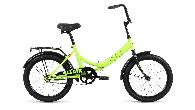 Велосипед складной Altair City d-20 1x1 (2022) 14" ярко-зеленый/черный