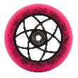 Колесо для самоката d110мм Комета Атом Розовый/черный