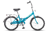 Велосипед складной Десна-2100 d-20 1x1 13" голубой