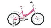 Велосипед складной Altair Kids City Compact d-20 1x1 (2022) 13" розовый