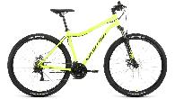 Велосипед горный Forward Sporting 2.2 D d-29 3x7 (2022) 19" ярко-зеленый/черный