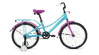 Велосипед детский Forward Azure d-18 1x1 (2023) голубой