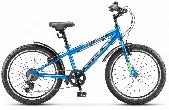 Велосипед подростковый Stels Turbo 220 VC d-20 1х6 11" Синий