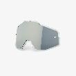 Линза 100% Racecraft/Accuri/Strata Anti-Fog Injected Silver Flash Mirror (51004-028-02)