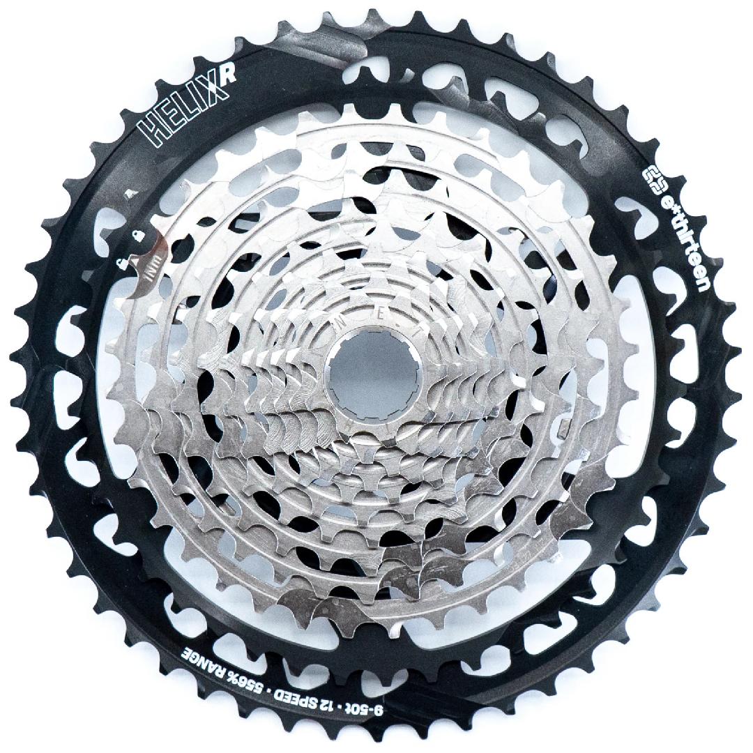 Кассета E Thirteen Helix Race Cassette 9-50t 12-speed Nickel Grey (FW2URA-112)