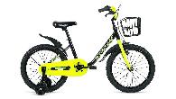 Велосипед детский FORWARD BARRIO 18  1x1 2023, черный