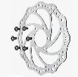 Ротор для велосипеда Trix 180mm + болты