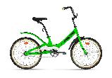 Велосипед детский Forward Scorpions 1.0 d-20 1x1 (2022) 10,5" ярко-зеленый/черный