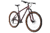 Велосипед горный Stark Hunter 29.3 HD 1x8 d-29 (2024) 20'' темно/красный белый