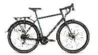 Велосипед туристический Format 5222 d-700c 2x8 (2023) 500 темно-зеленый