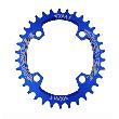 Звезда передняя для велосипеда VXM NW Oval 38T, 96BCD, синяя