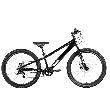 Велосипед подростковый Forward Spike D d-24 1x7 (2023) 11" черный/серебристый