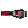 Очки Leatt Velocity 6.5 Roll-Off Red/Blue Clear 83% (8021700460)