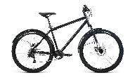 Велосипед горный Forward Sporting X D Courier d-27,5 1x8 (2022) 18" черный