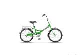 Велосипед складной Десна-2200 d-20 1x1 13,5" зеленый